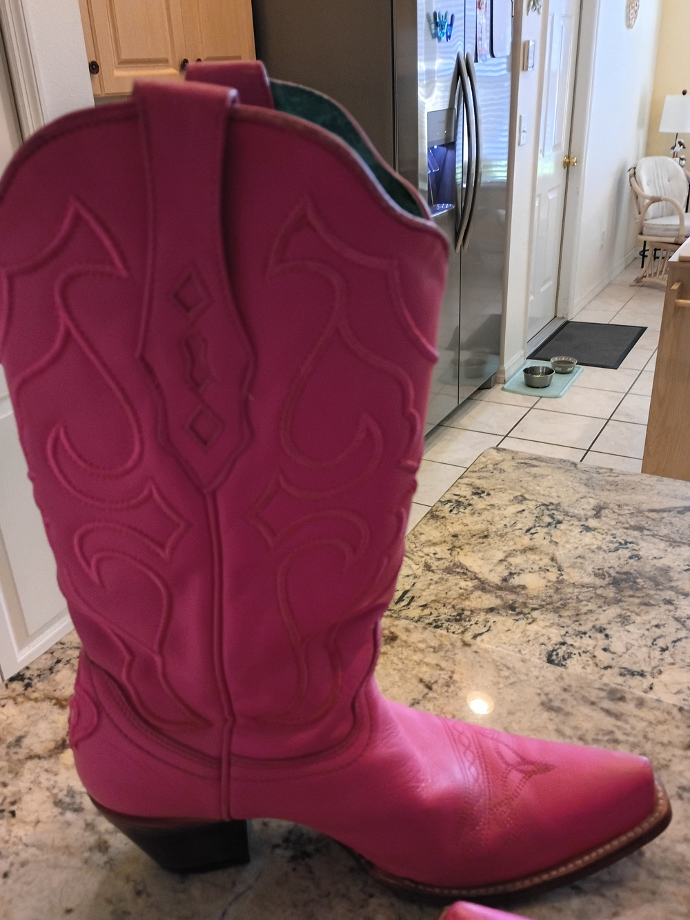 Corral Hot Pink Western Cowboy Boots Worn Once 10 Gorgeous! - Picture 15 of 16